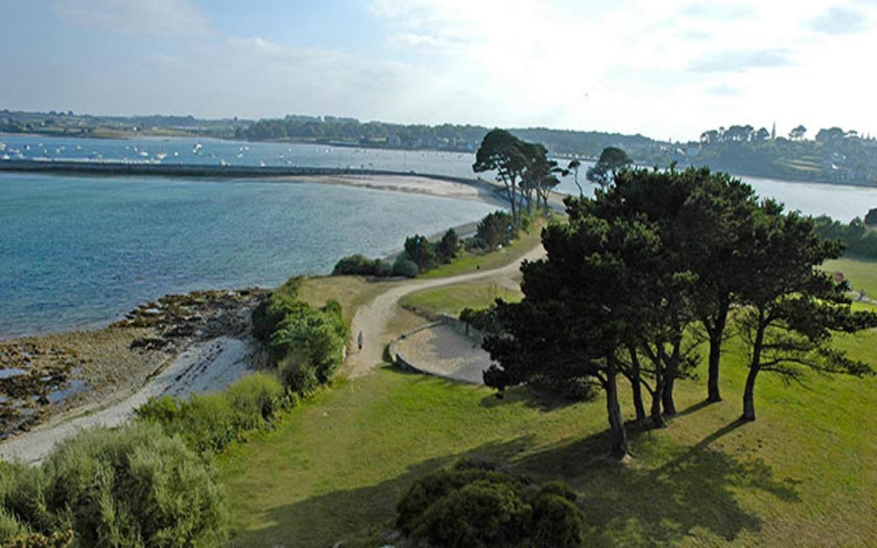 La Grand Voile - Maison 4 Chambres Vue Mer - Plage A 900 M Saint-Pol-de-Léon Exteriör bild