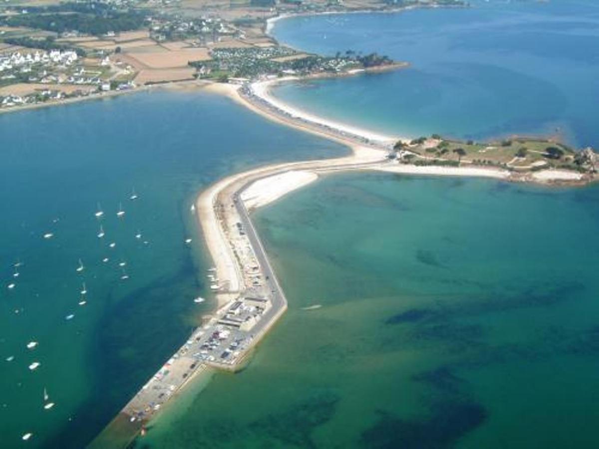 La Grand Voile - Maison 4 Chambres Vue Mer - Plage A 900 M Saint-Pol-de-Léon Exteriör bild